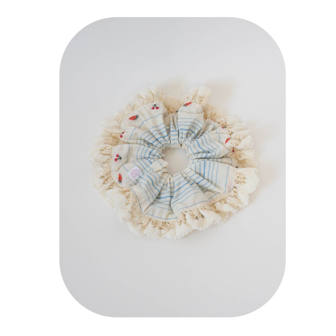 Cherry Carrot Scrunchie