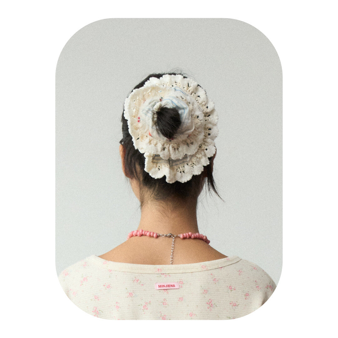 Cherry Carrot Scrunchie