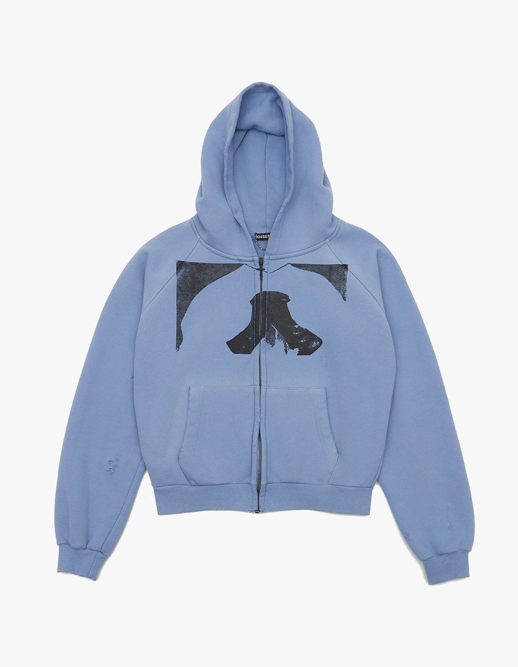 Cross Charm Hoodie Zip up
