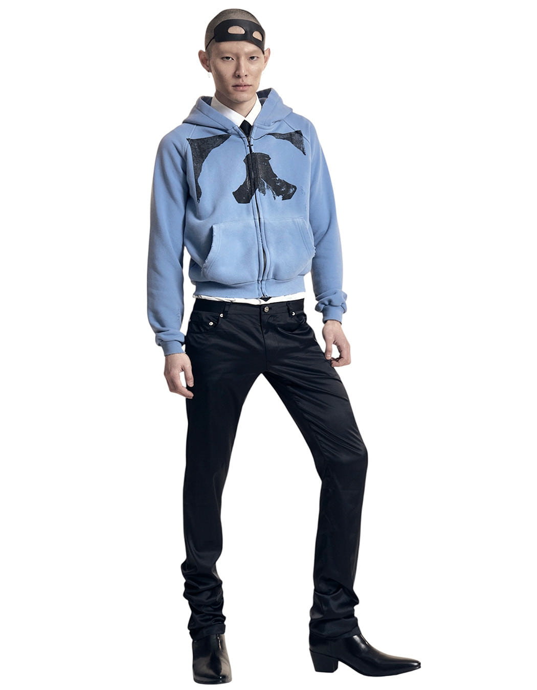 Cross Charm Hoodie Zip up