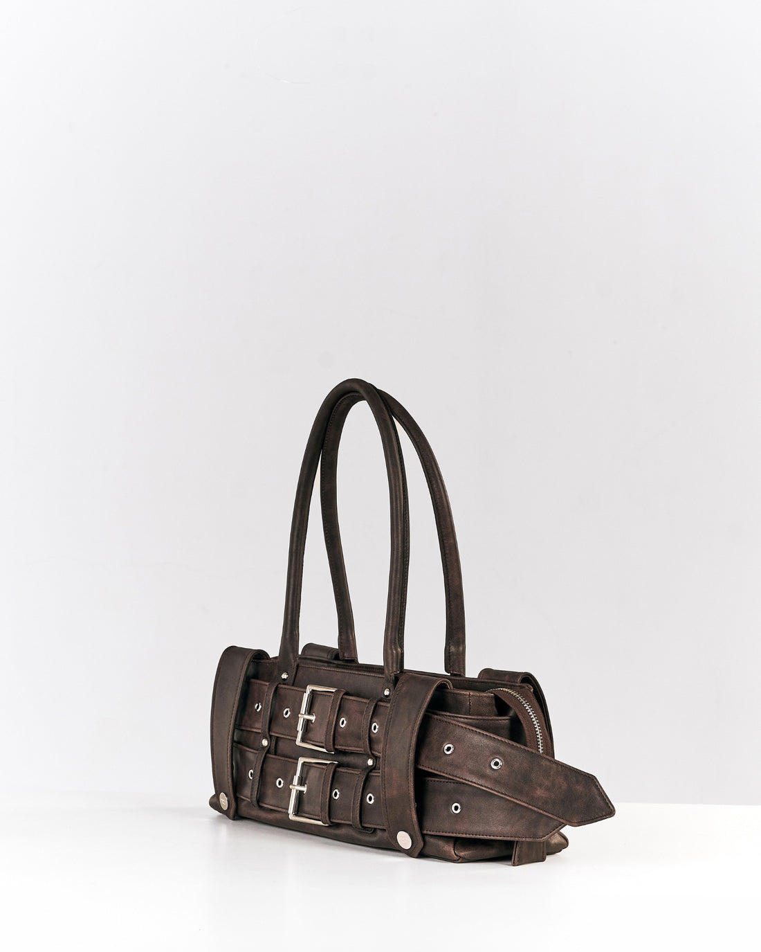 Lewis Parallelo Distressed Brown