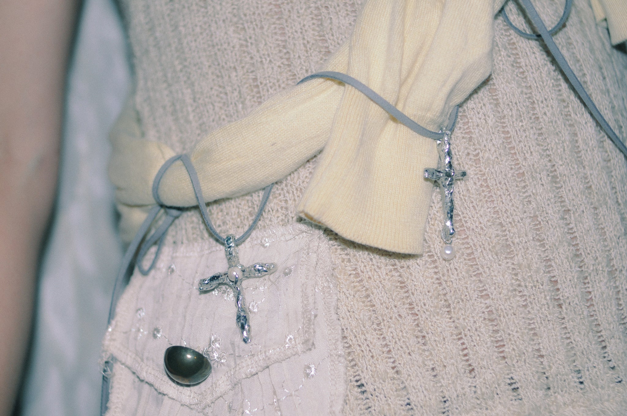 Tau Centre pearl Necklace