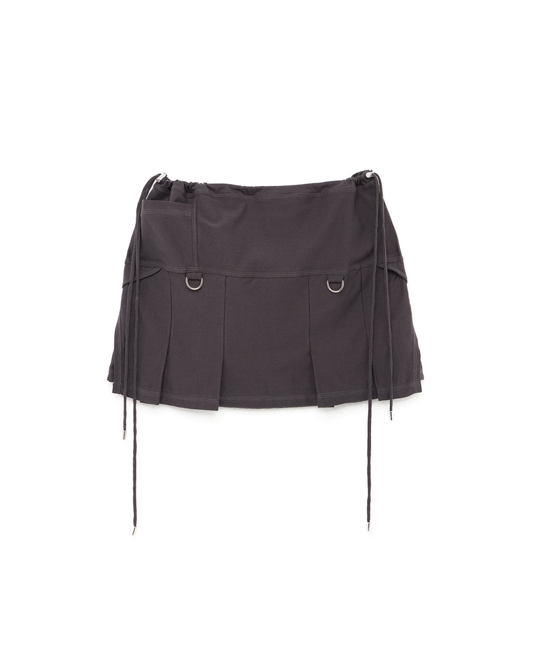 Reversible Byte Cargo Skirt Charcoal