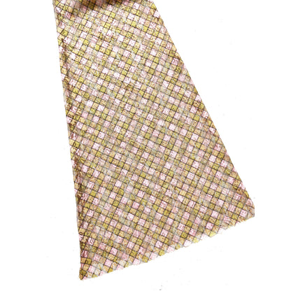 Plaid Lace Bell Bottom Pants Fenlü