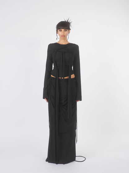 Shadow Double Layer Skirt