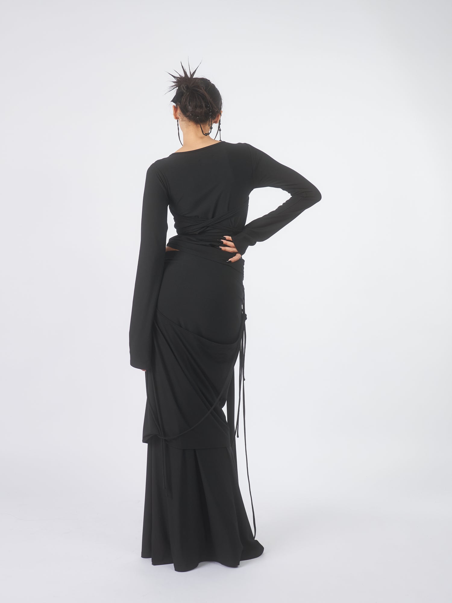 Shadow Double Layer Skirt