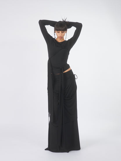 Shadow Double Layer Skirt