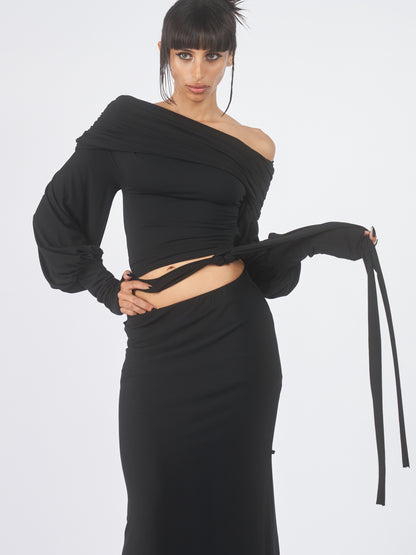 Eclipse Open Back Tie Top