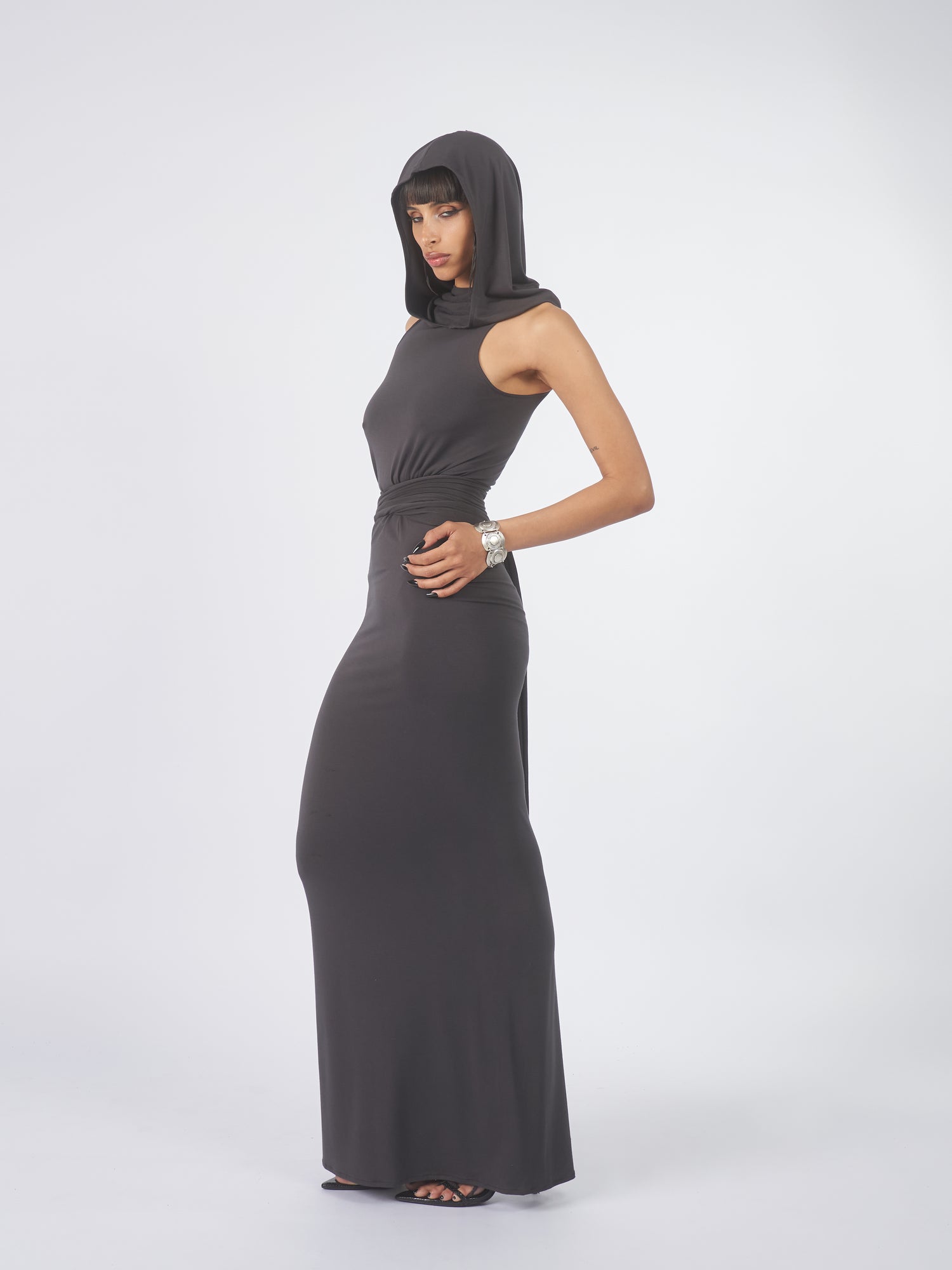 Axis Hooded Dress