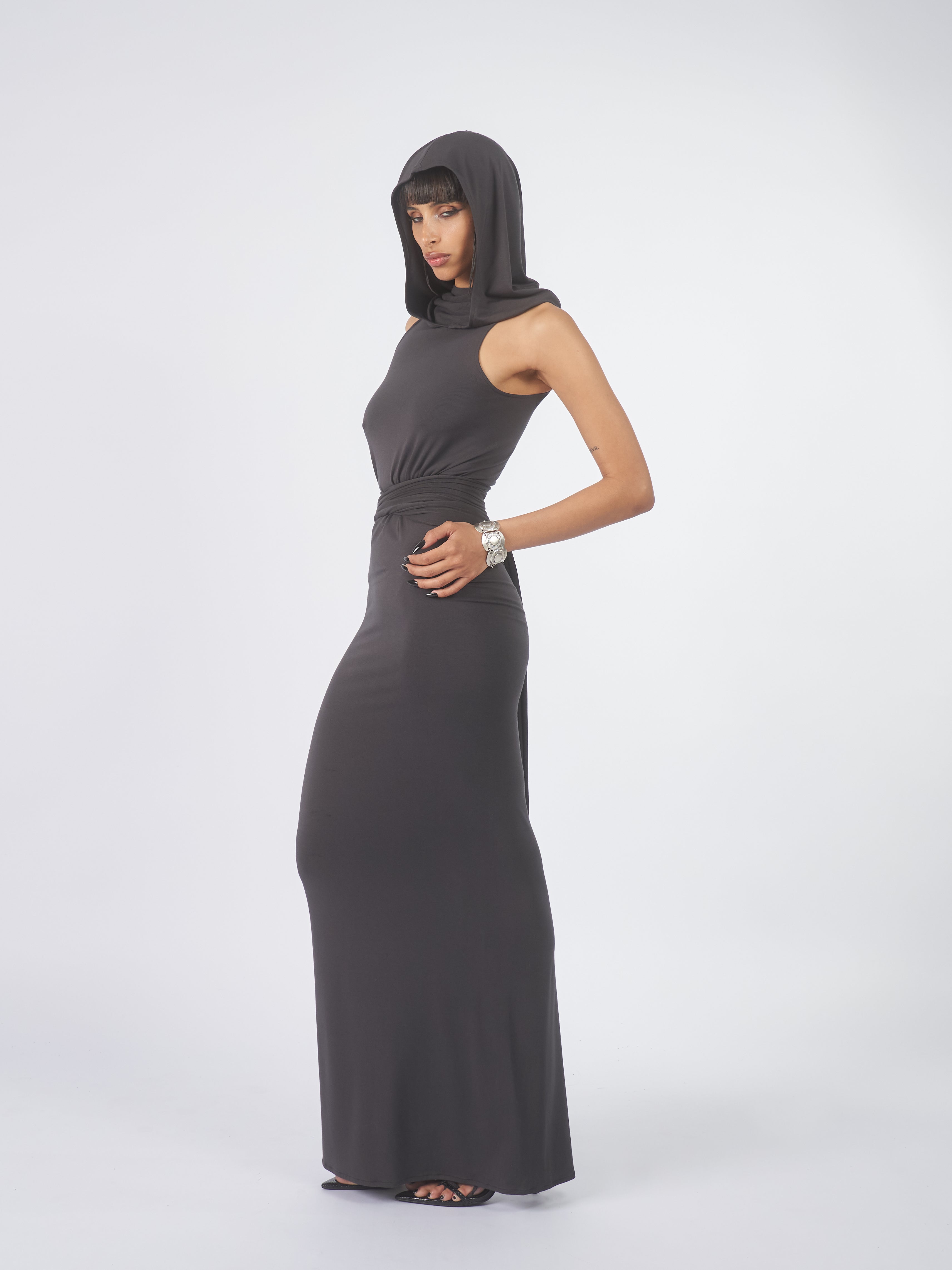 Axis Hooded Dress
