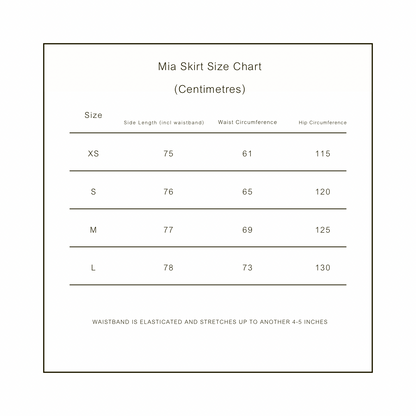 Mia Skirt - White