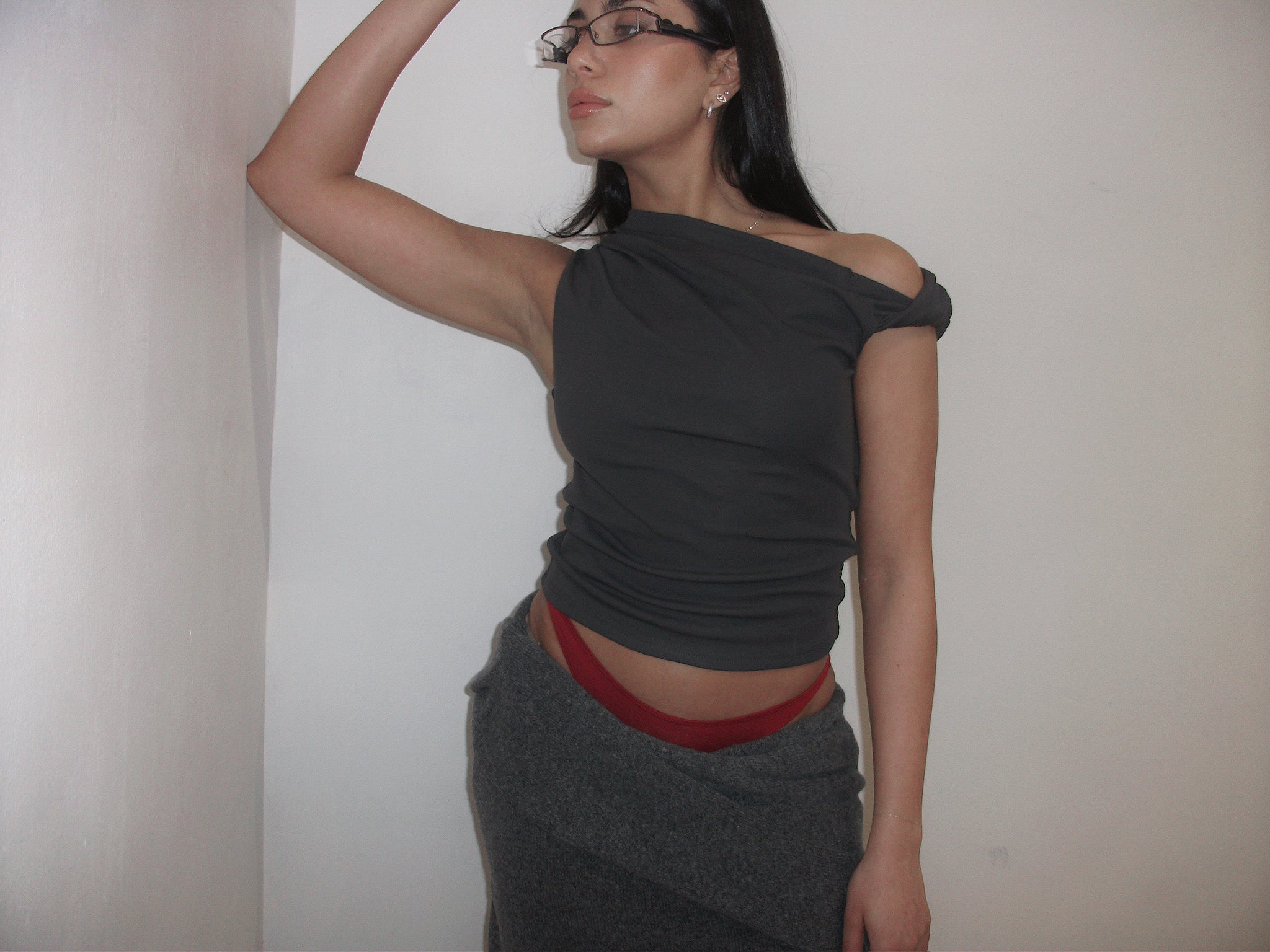Artist Draped top [3 Color]