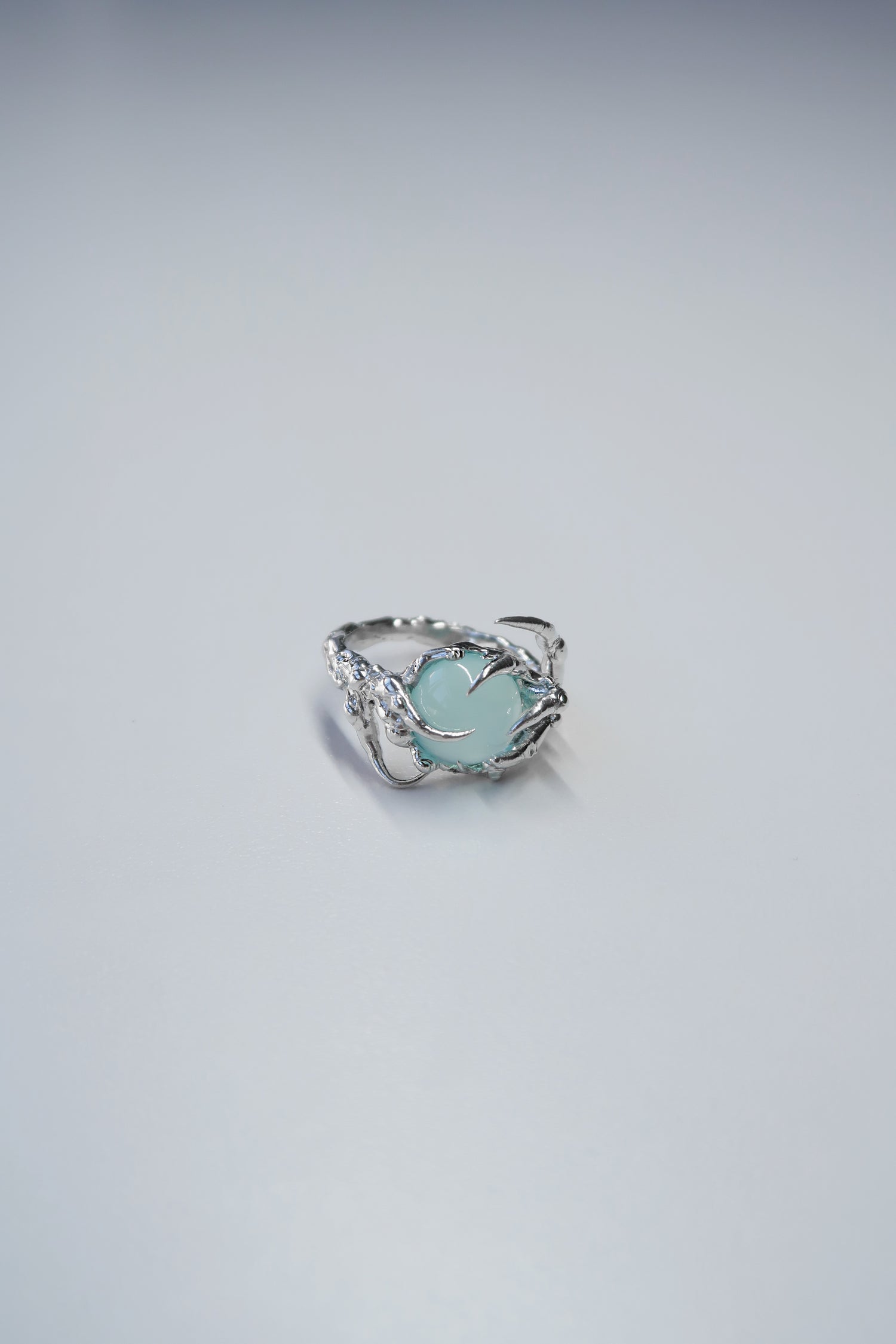 Sanctus Chalcedony Ring