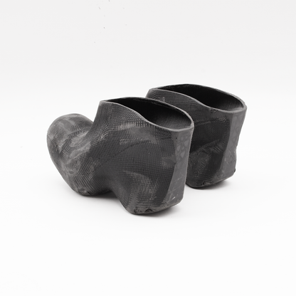 Sanded Platform Mules