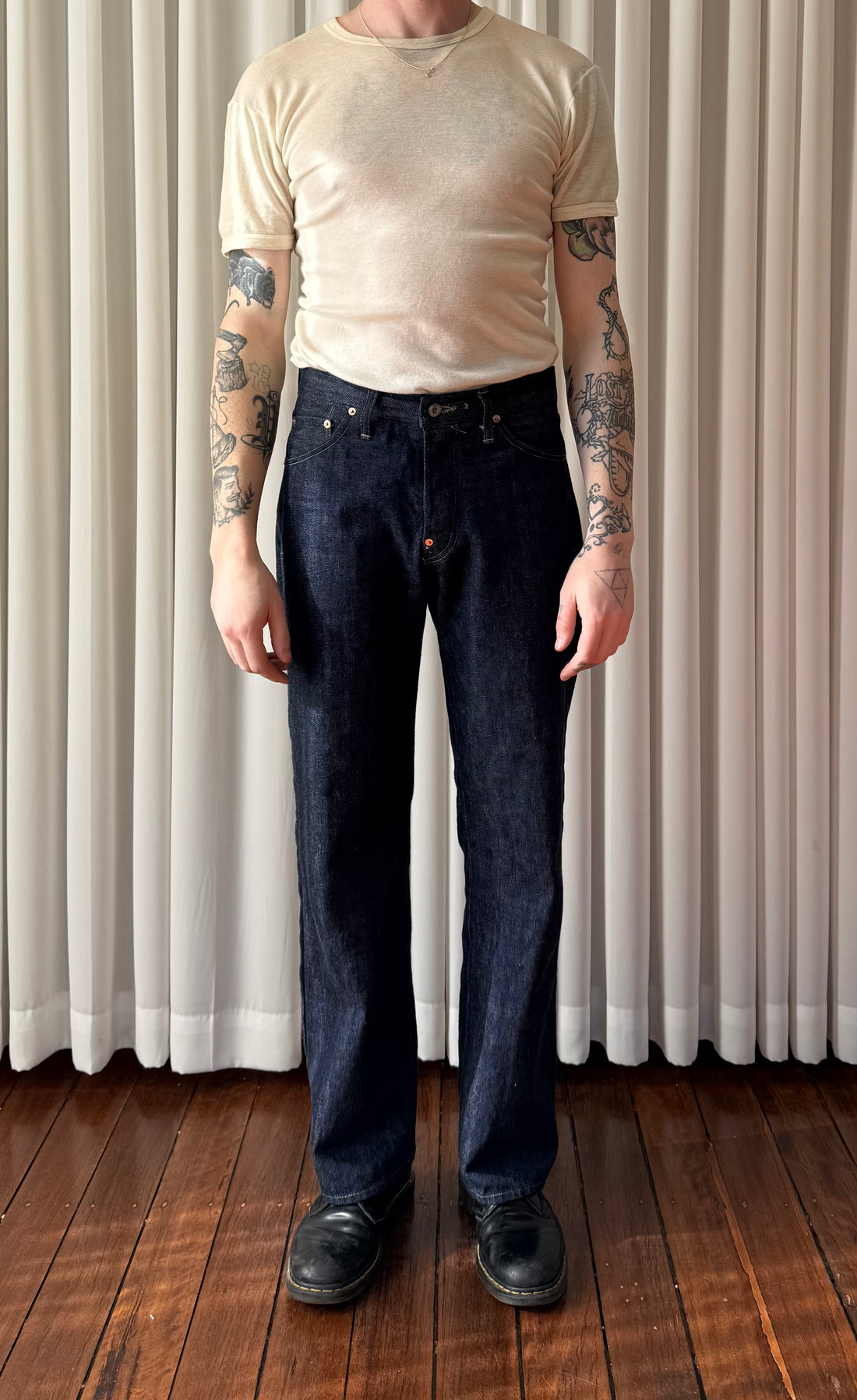 Straight Leg Uniform Denim 13oz