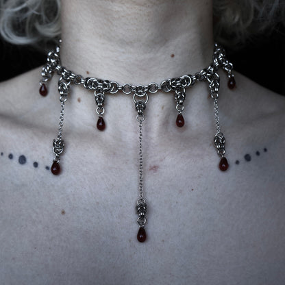 Divine Devour. Chainmail Choker.
