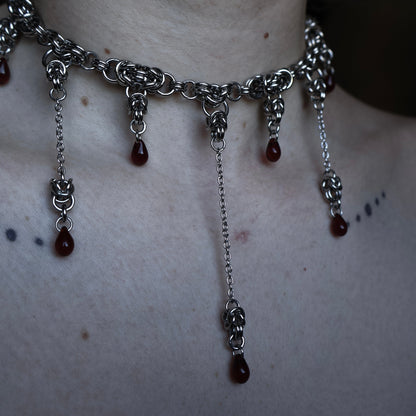 Divine Devour. Chainmail Choker.
