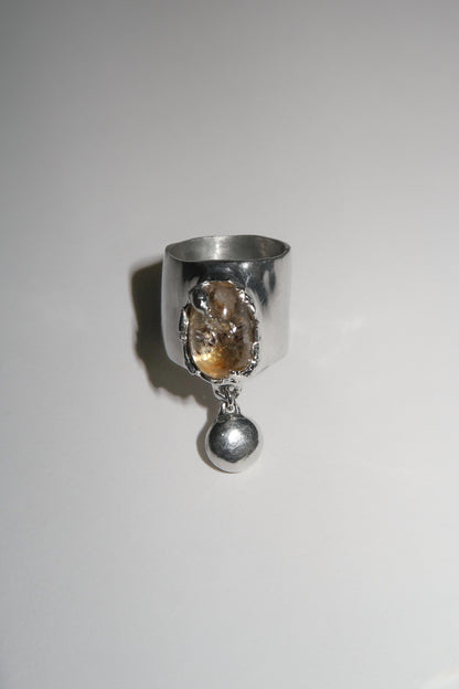 Fortress Citrine Ring