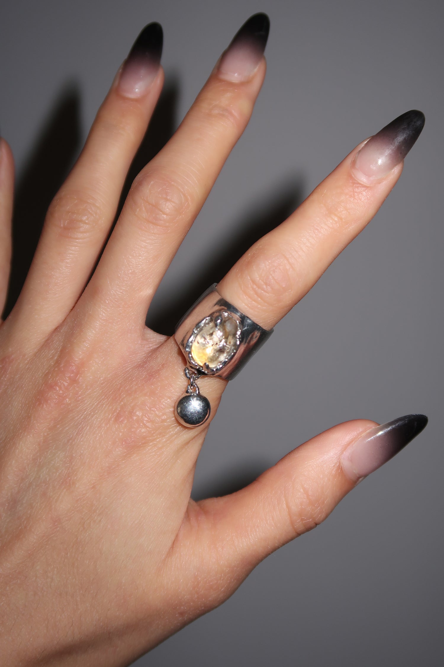 Fortress Citrine Ring