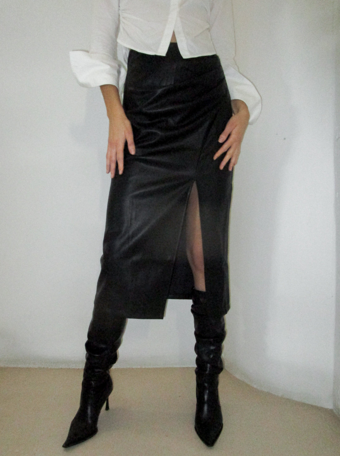 Draped Kelly skirt