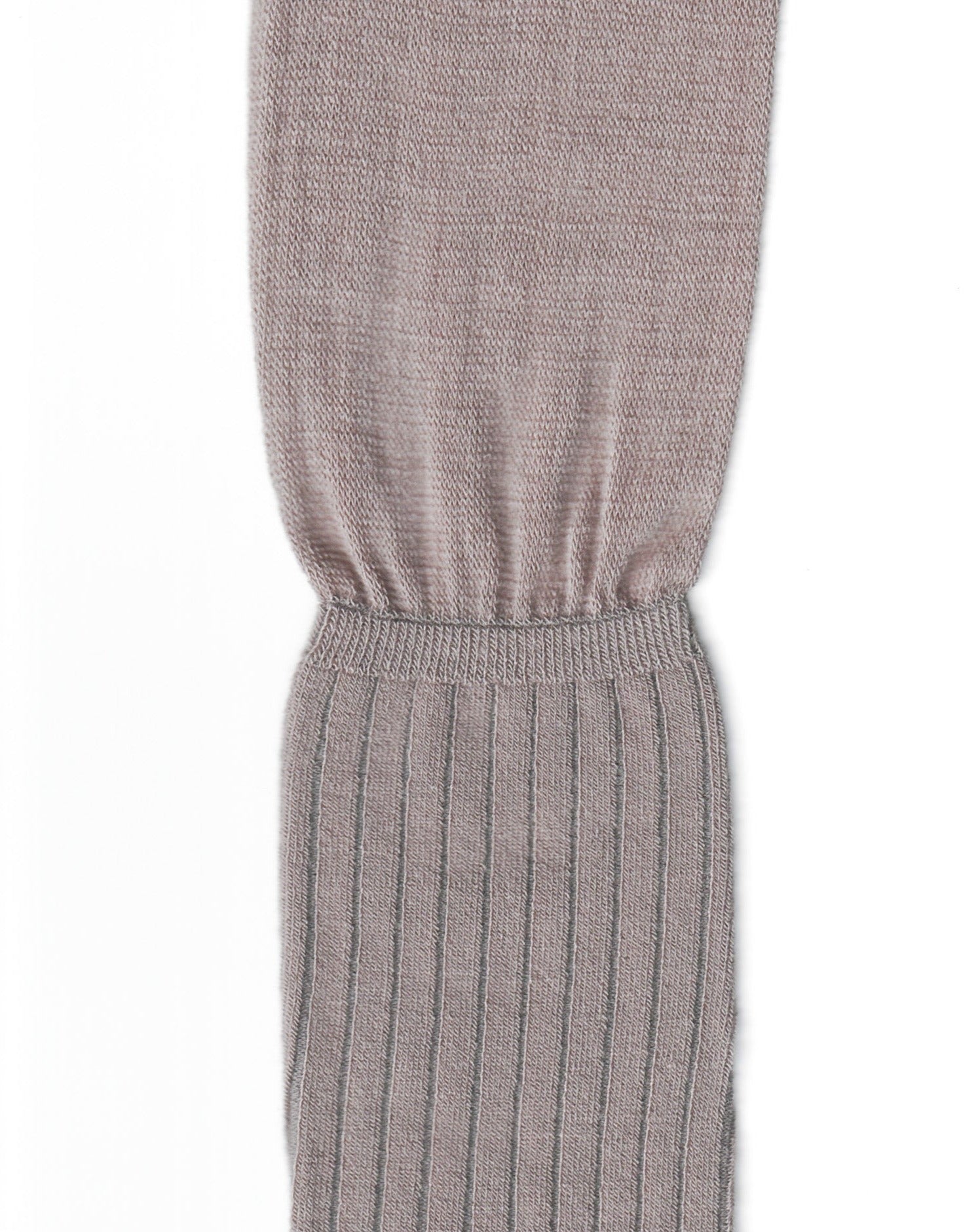 Knee-high Layered Socks Charcoal Grey