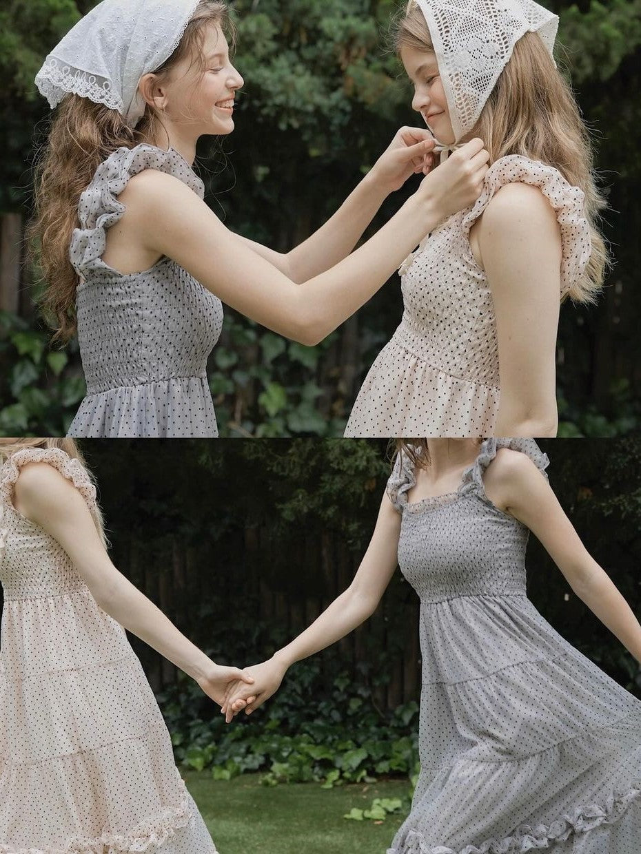 Ballerina Dot Tulle One Piece [2colours] – REBORNE