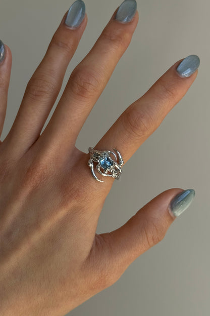 Vaster aquamarine ring