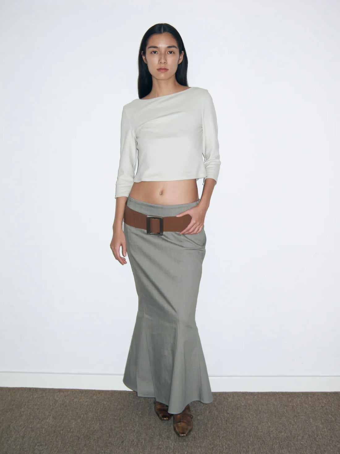 Alistair Fishtail Skirt