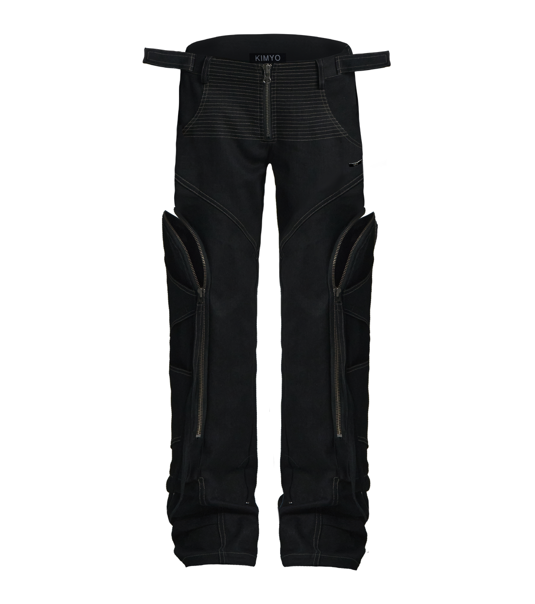 Arc Line Wing Pockets Pants