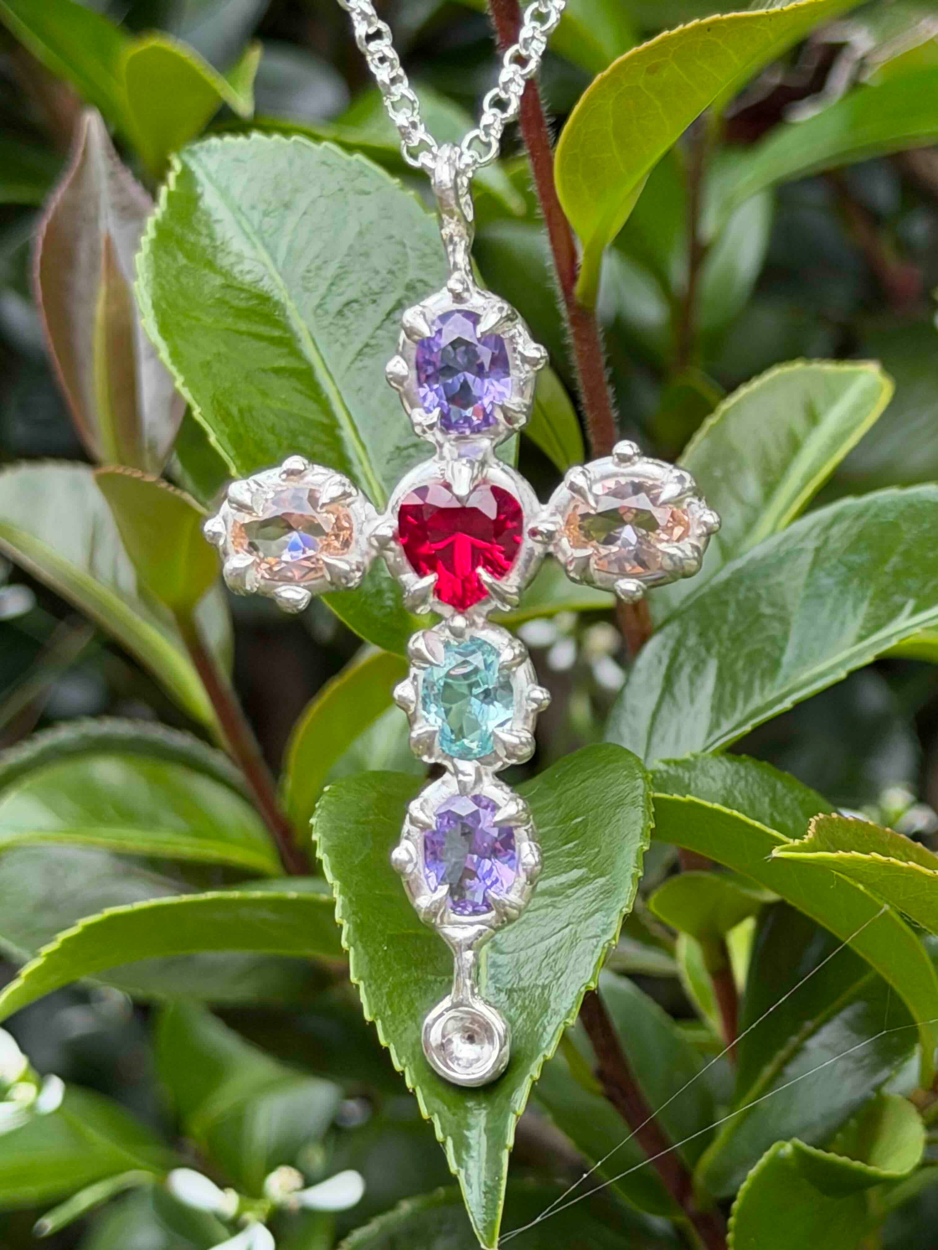 Lindsay Cross Necklace