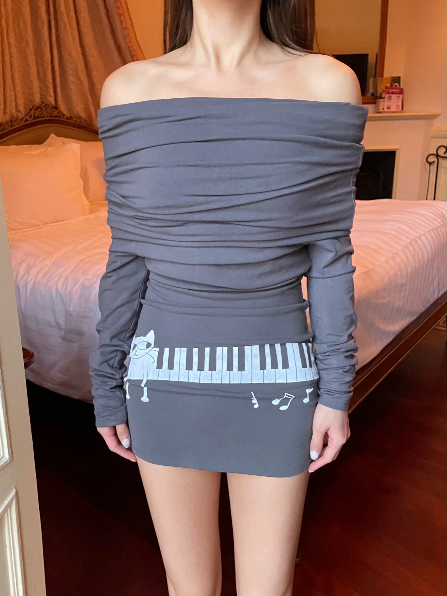 Meowiano Dress