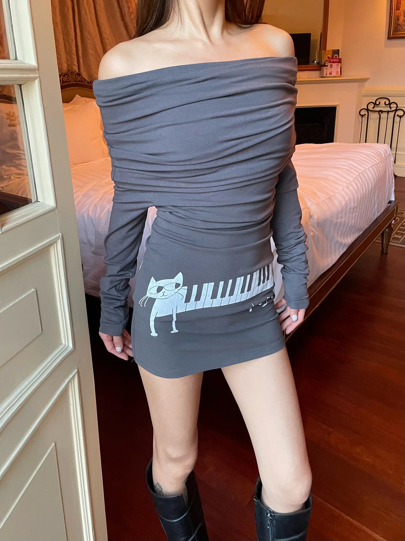 Meowiano Dress