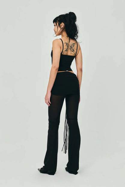 Mesh Whip Pants