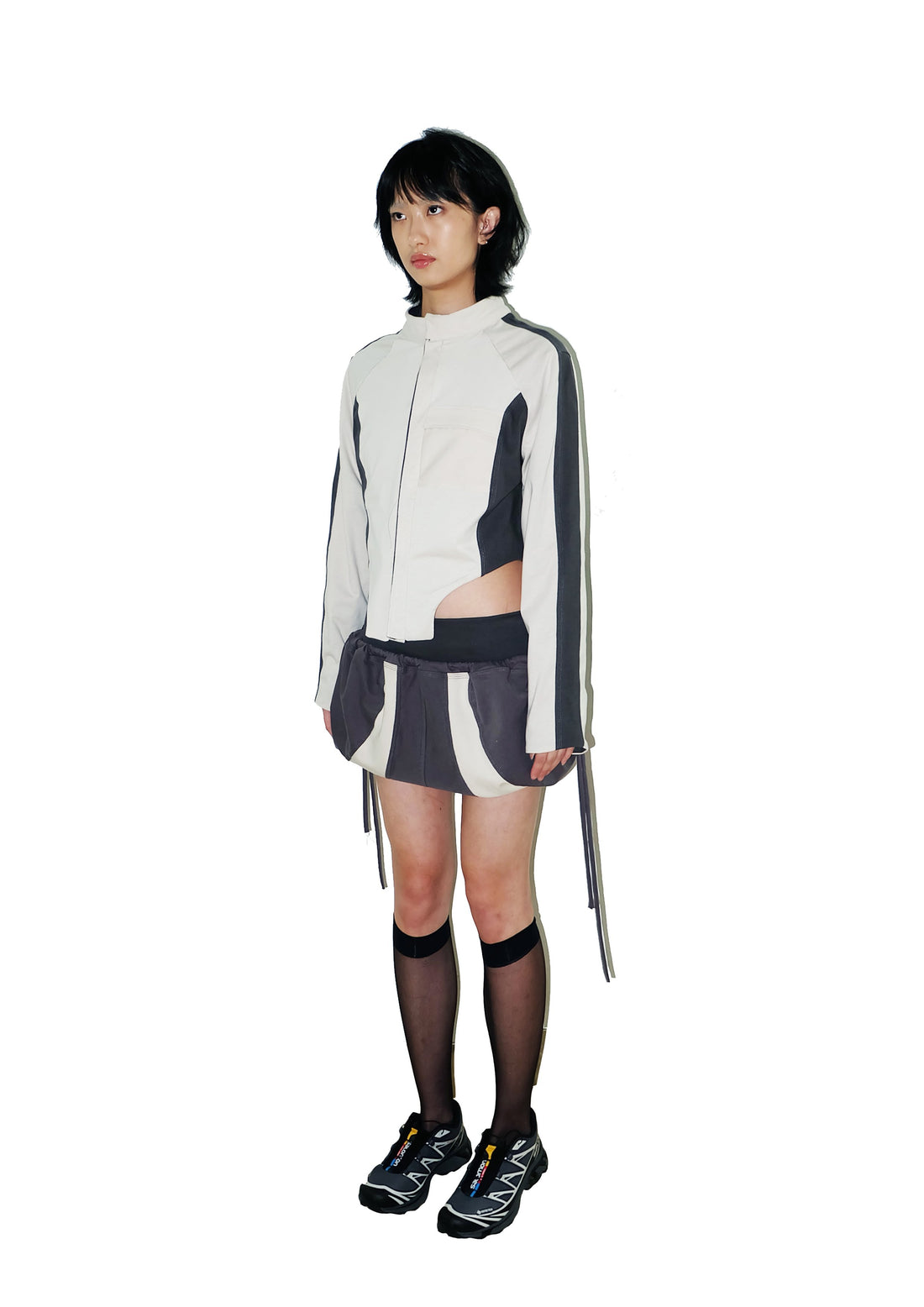Plug Balloon Skirt Charcoal