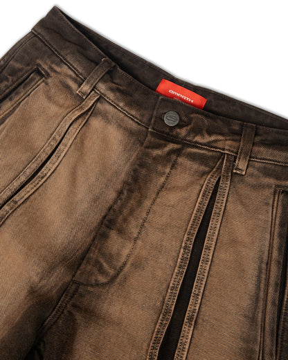 DENIM STOMATA PANT CHAI