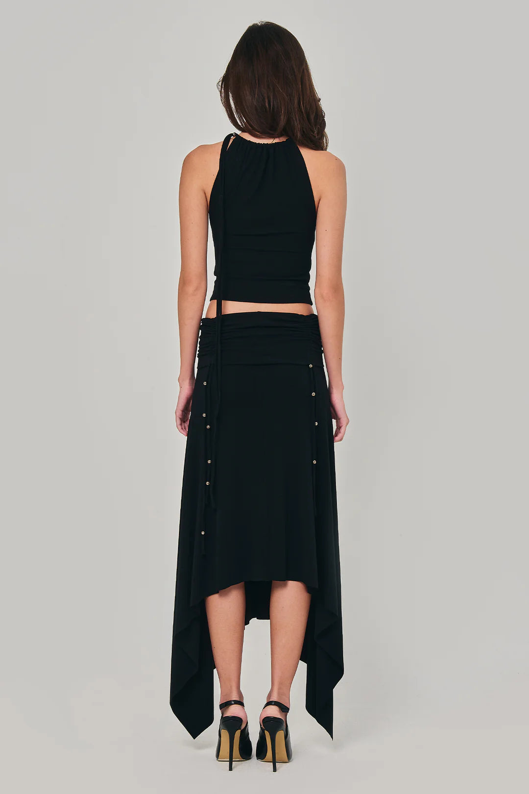 Reverent Maxi Skirt - Black