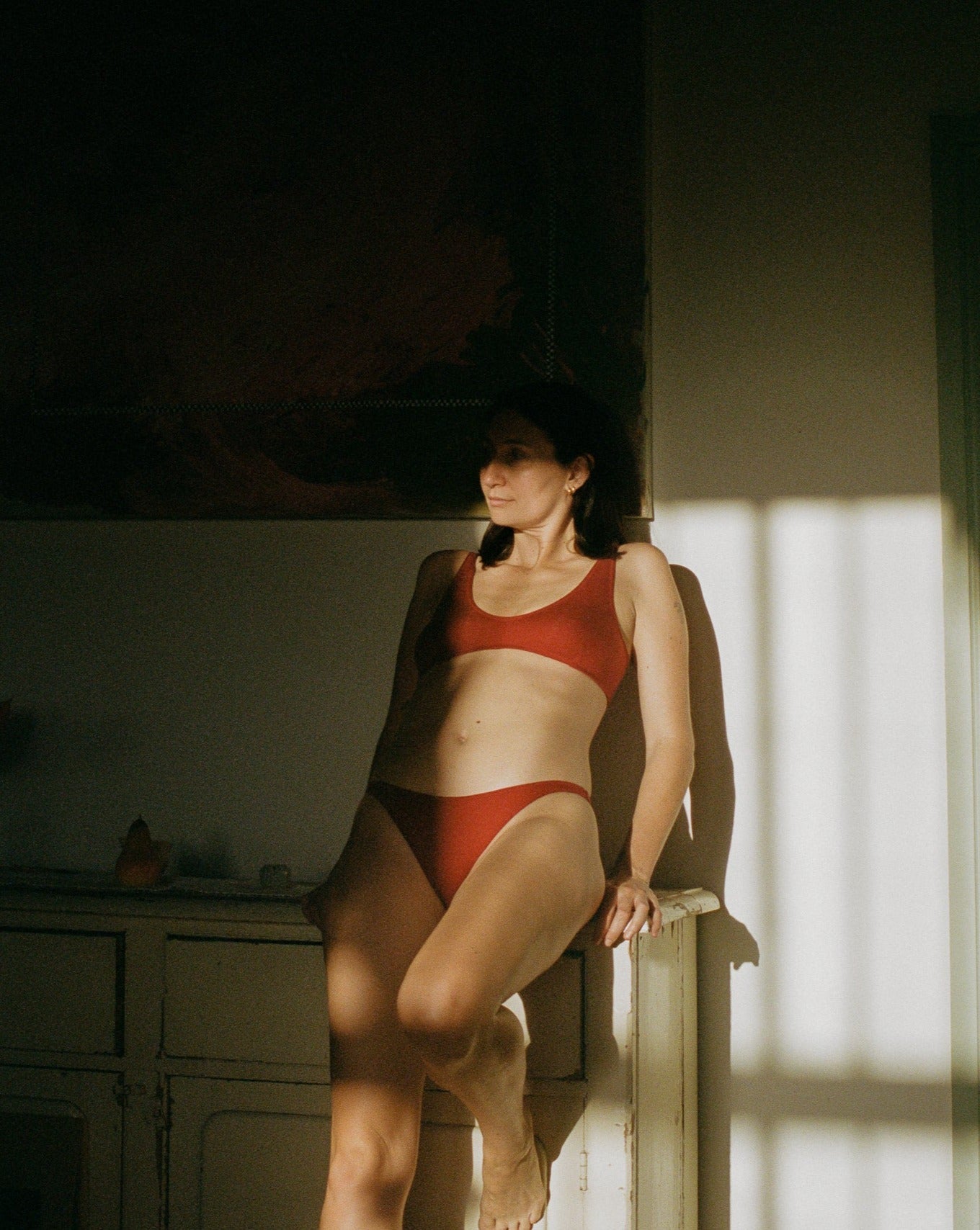 Low Rise Briefs Cherry