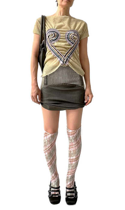 Black Satin Lace Up Square Toe Mules