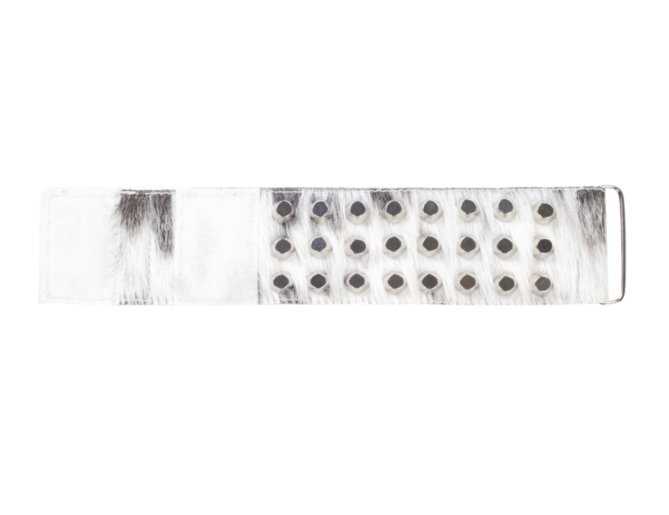 STUDDED BRACELET IN CALF SKIN