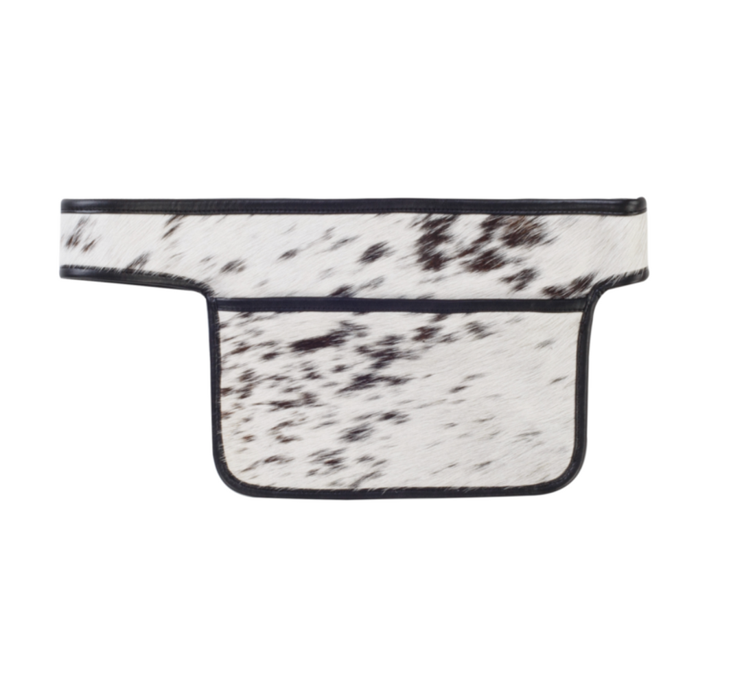 [ORDER MADE] REVERSIBLE WAIST BAG IN CALF SKIN