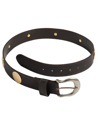 Ida Leather Belt Gold