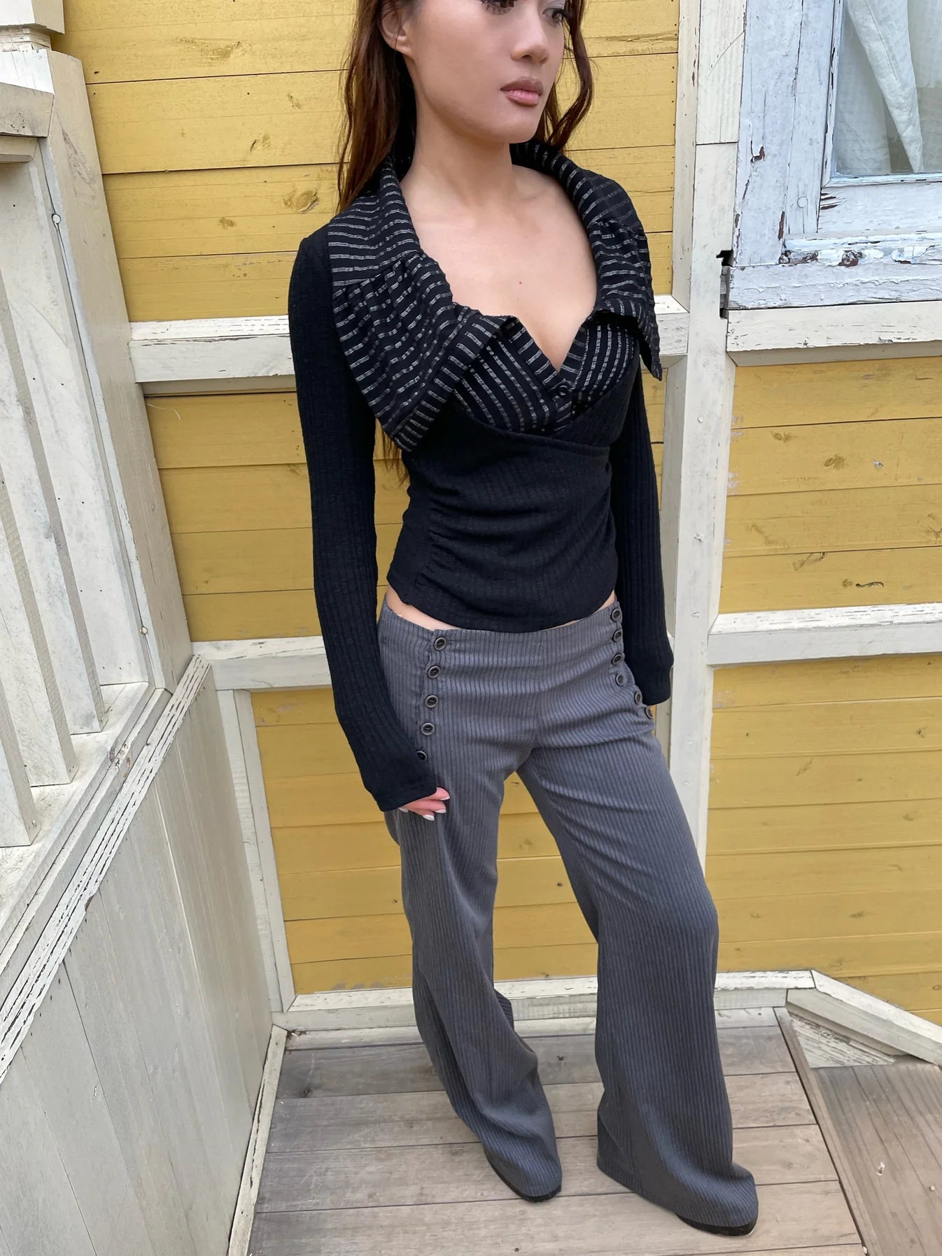 Seraphine Fake Two-piece Top