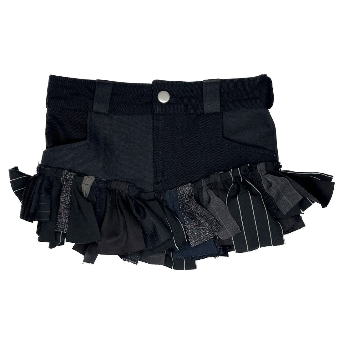 The Scrap Mini Skirt[2Colors]