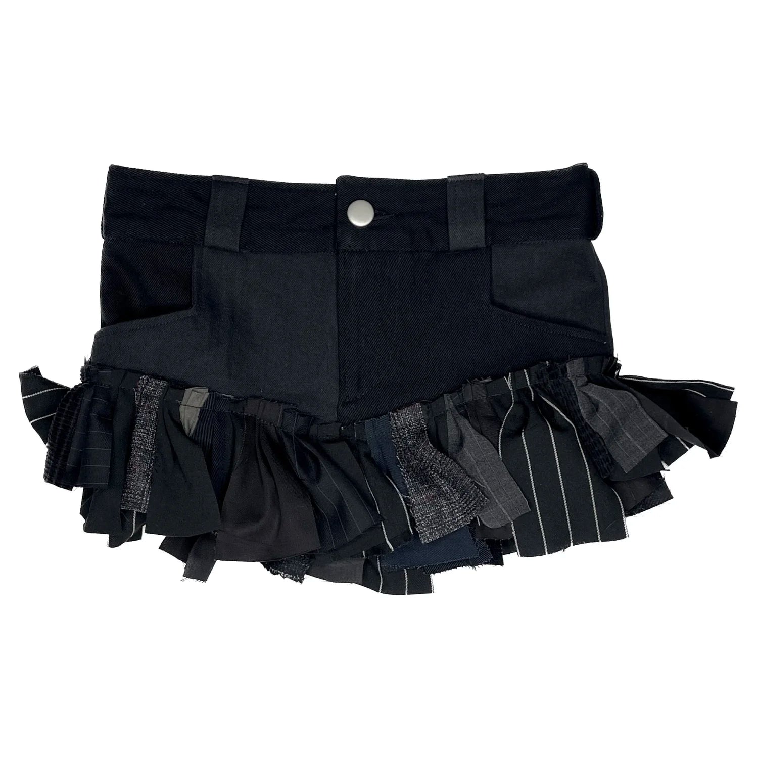 The Scrap Mini Skirt[2Colors]