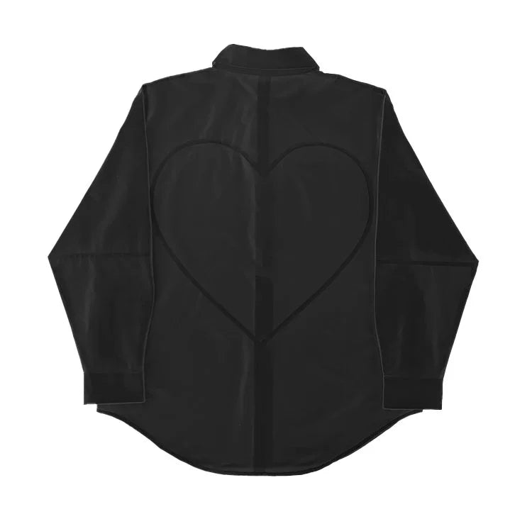 The Heart Button Up Shirt[2Colors]