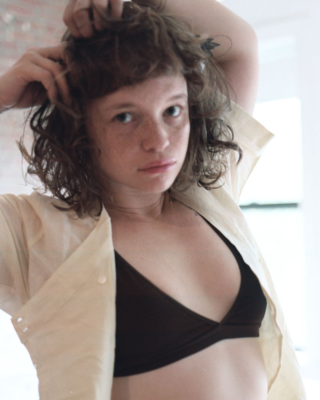 Triangle Bra Black