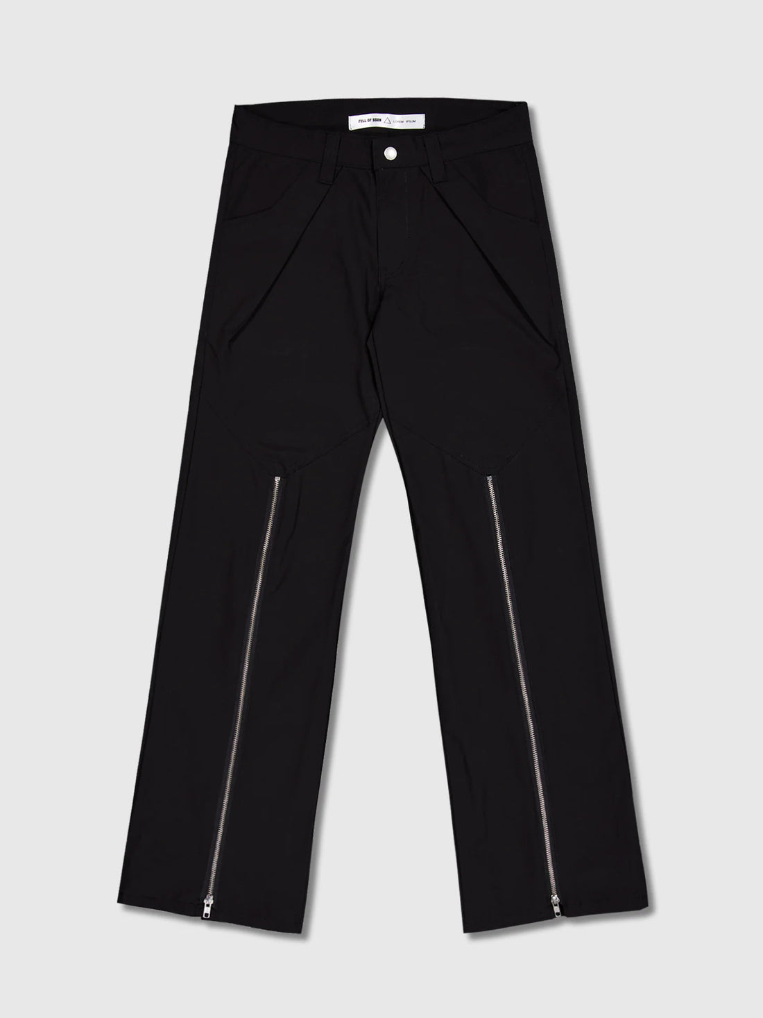Zip Pleat Pants [2 Colors]