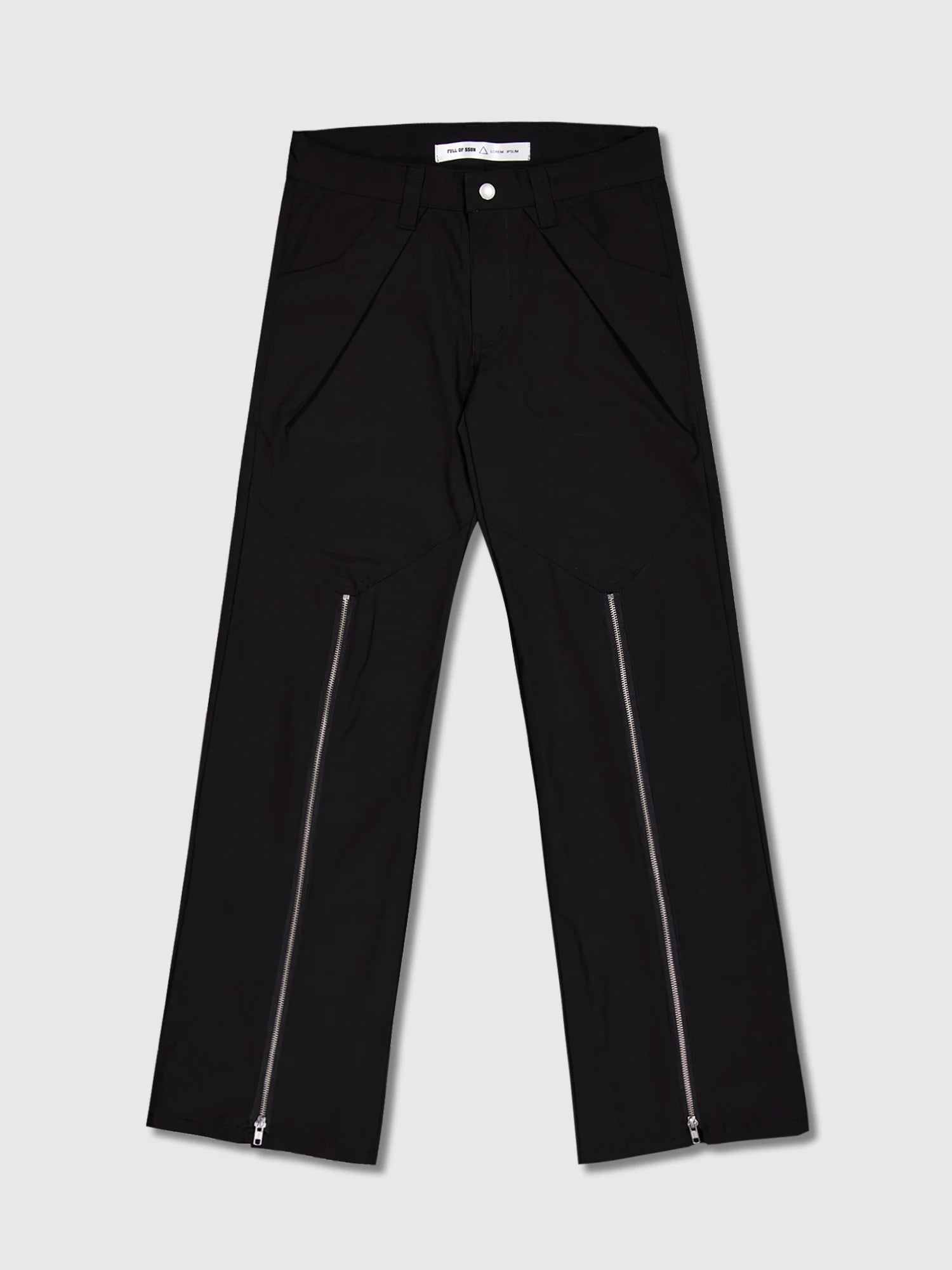 Zip Pleat Pants [2 Colors]