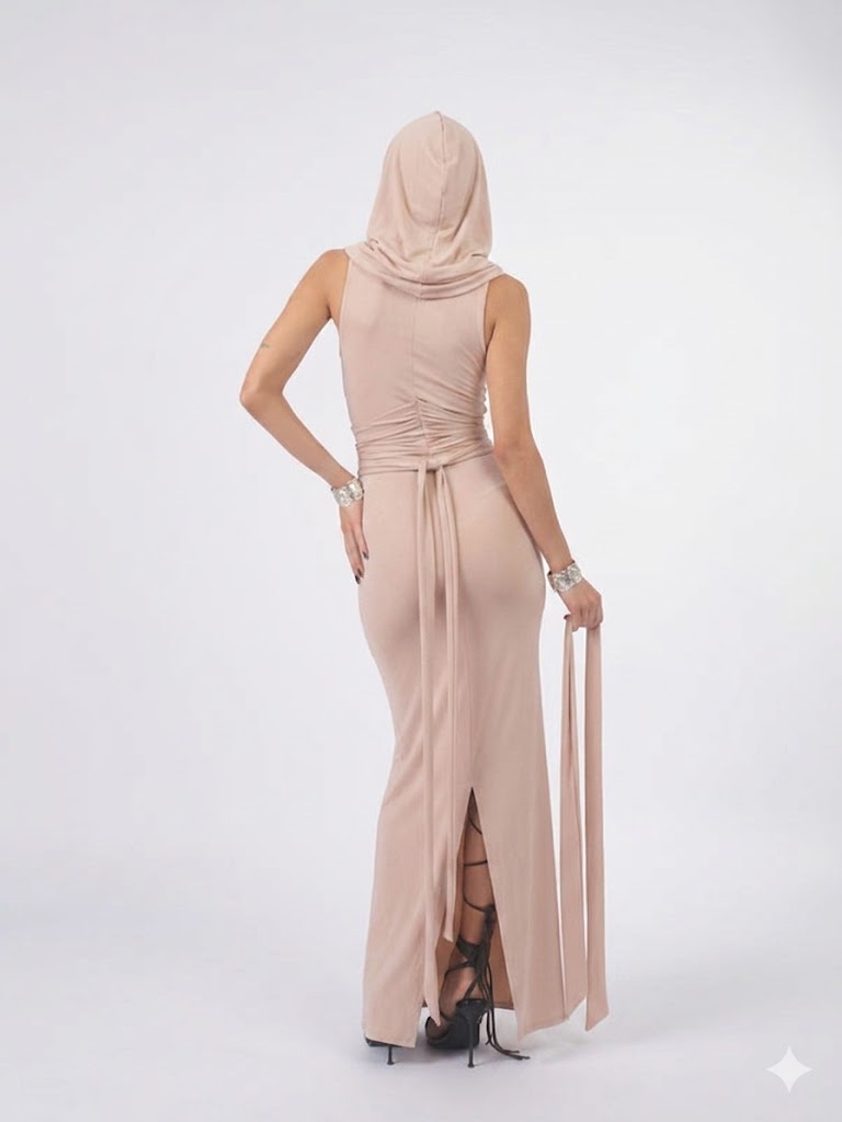 Axis Hooded Dress