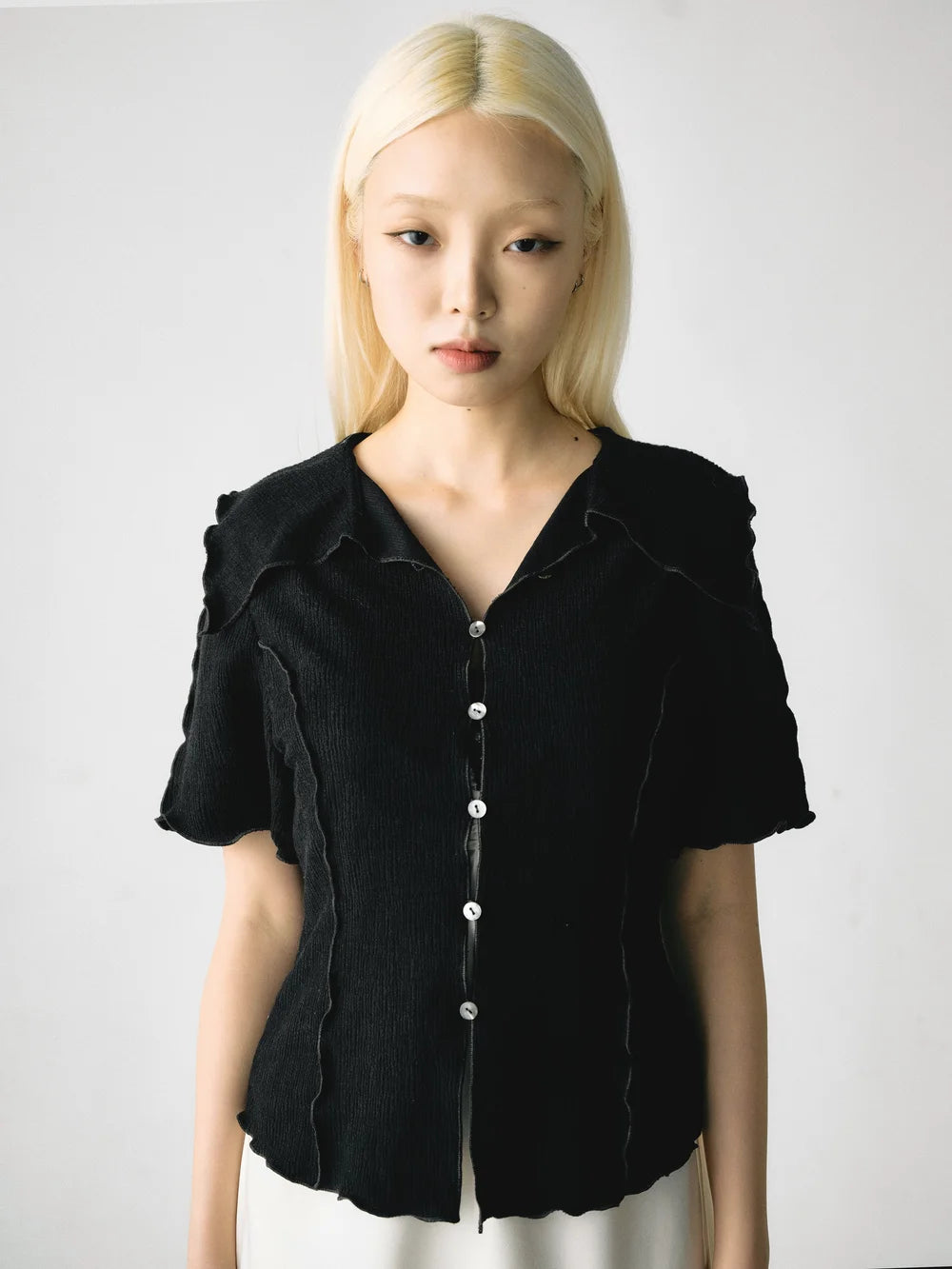 Bella Jersey Shirt - Black